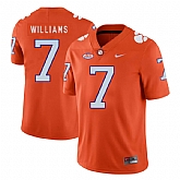 Clemson Tigers 7 Mike Williams Orange Nike College Football Jersey Dzhi,baseball caps,new era cap wholesale,wholesale hats